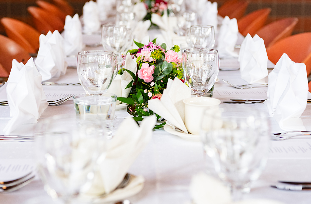 Hääjuhlan kauttaus juhlapaikassa Mikkelissä